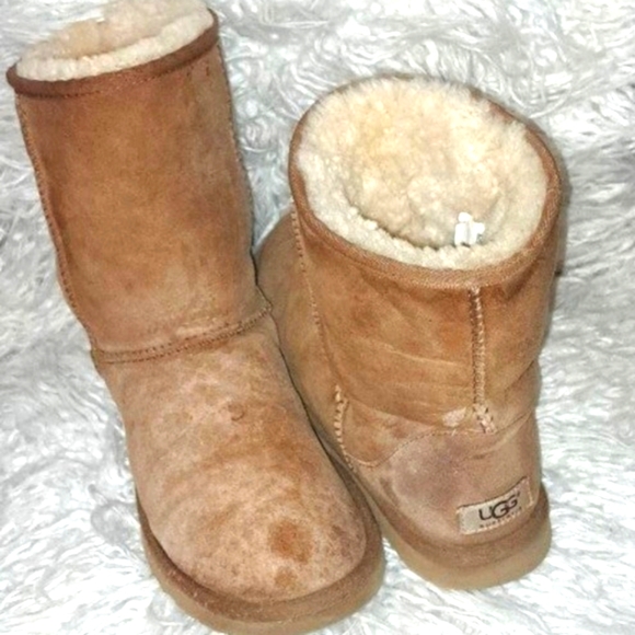 Ugg Boots Plush Chestnut Size 8 - Picture 6 of 8